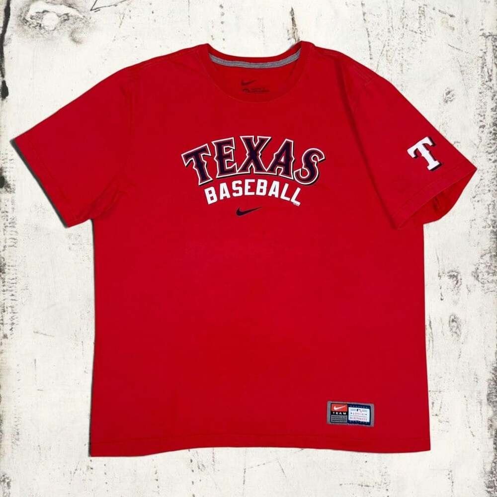 Nike Texas Baseball T-Shirt Size XL Red Team Merchandise